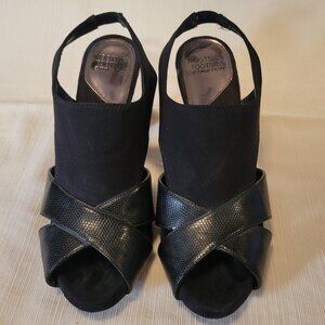 Mootsies Tootsies Black Molafayette Heels - Size 10